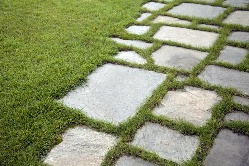 Close-up of Natural Stone Paving